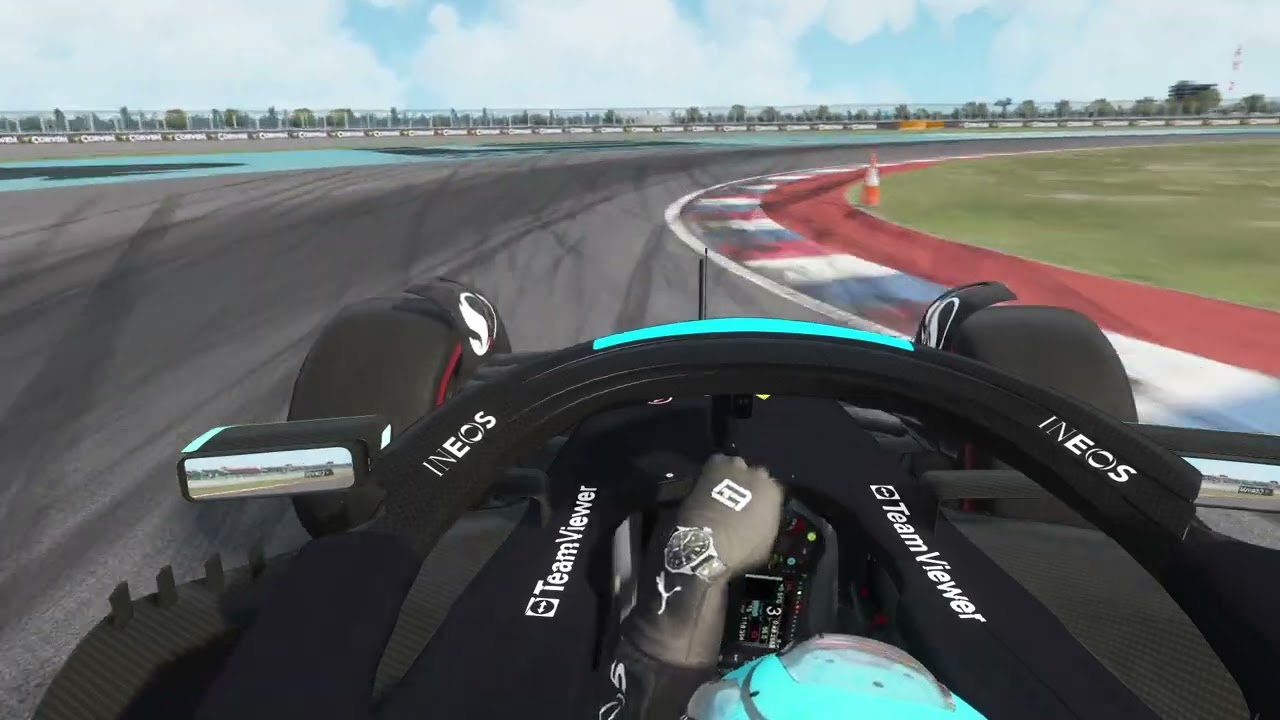 F1 at MotoGP circuits Part 2: The Argentina GP at Termas. W14 Russell onboard at Termas de Rio Hondo