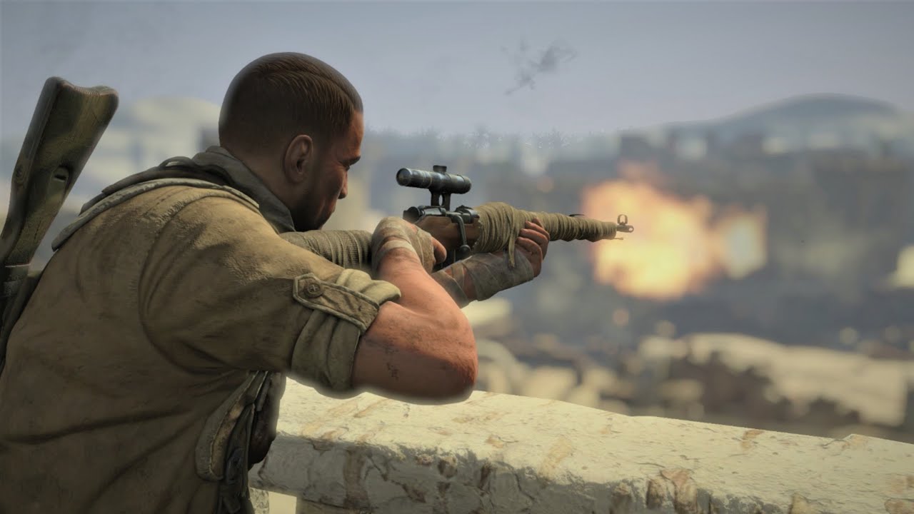 Sniper Elite 3, Misi 5, Siwa Oasis, Mengidentifikasi Officer yang Asli.