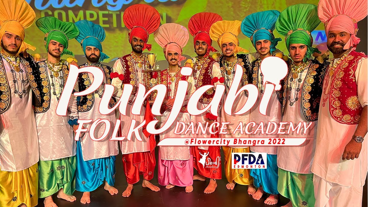 Flower city Bhangra 2022  | Punjabi Folk Dance Academy Edmonton | Boys Live Bhangra 2022 | PFDA