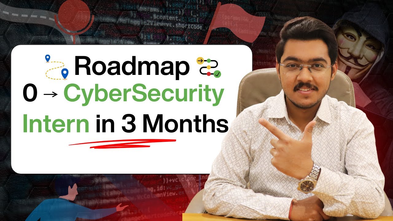 0 &rarr; Cybersecurity Intern in 3 Months 🚀 | Practical Roadmap (Step-by-Step)