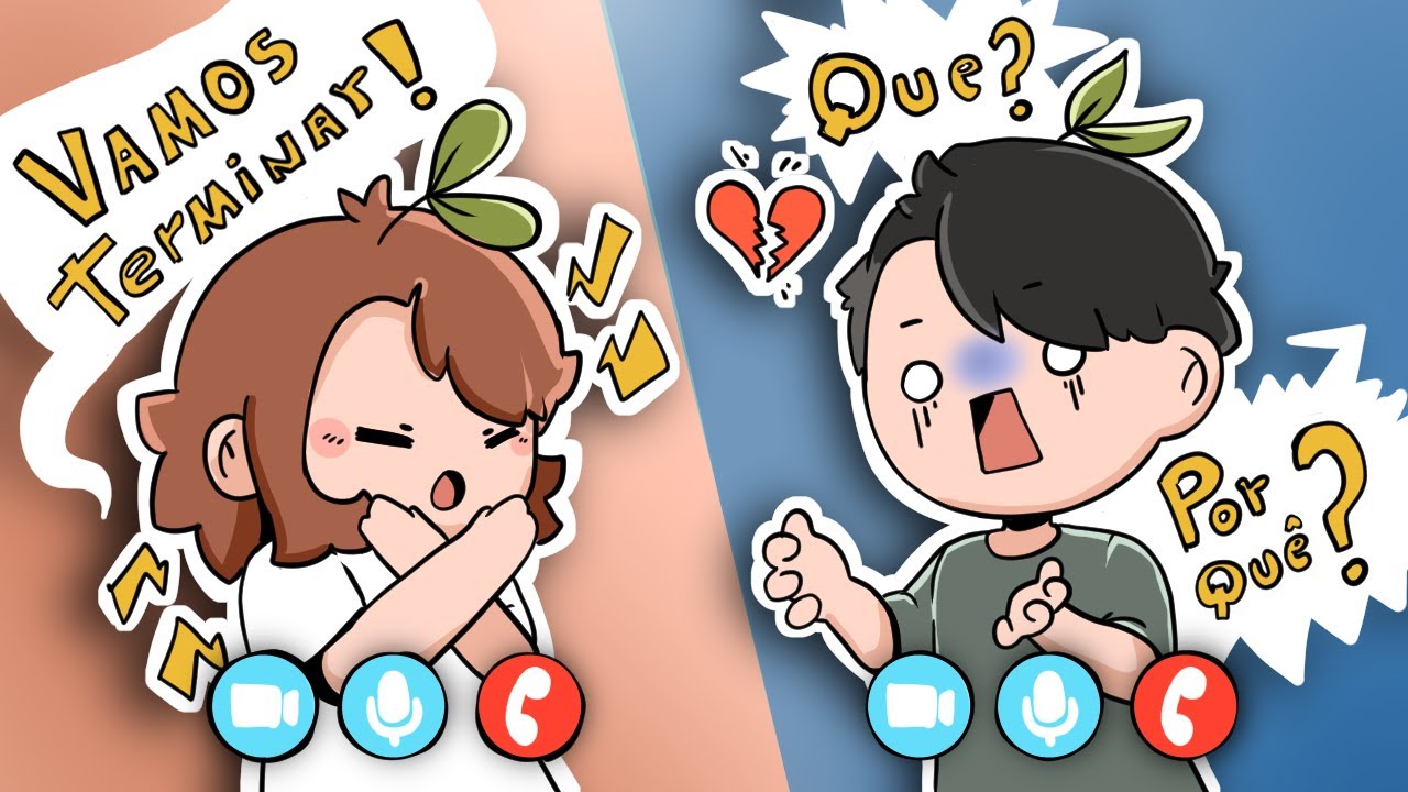 TERMINEI COM MEU WEB NAMORADO  - animação