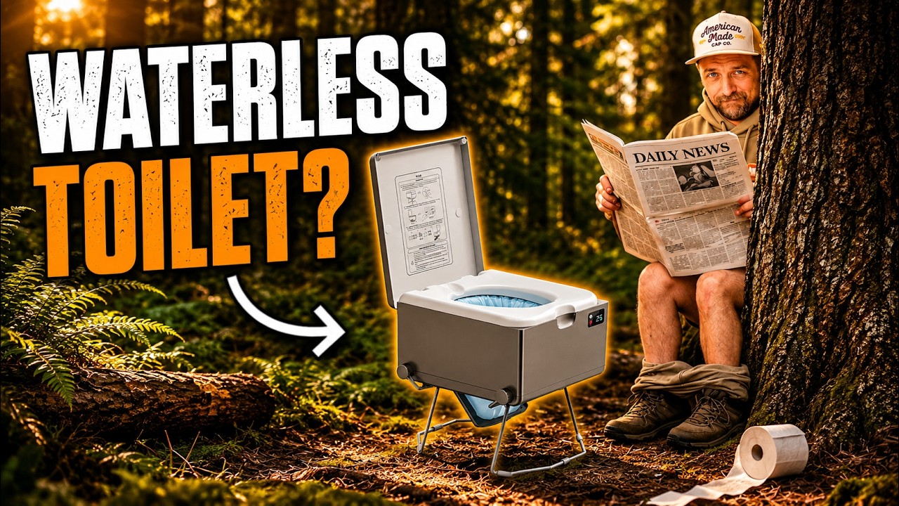 Туалет с сухим смывом для кемпинга? Обзор и инструкция по установке Modiwell LE-310.