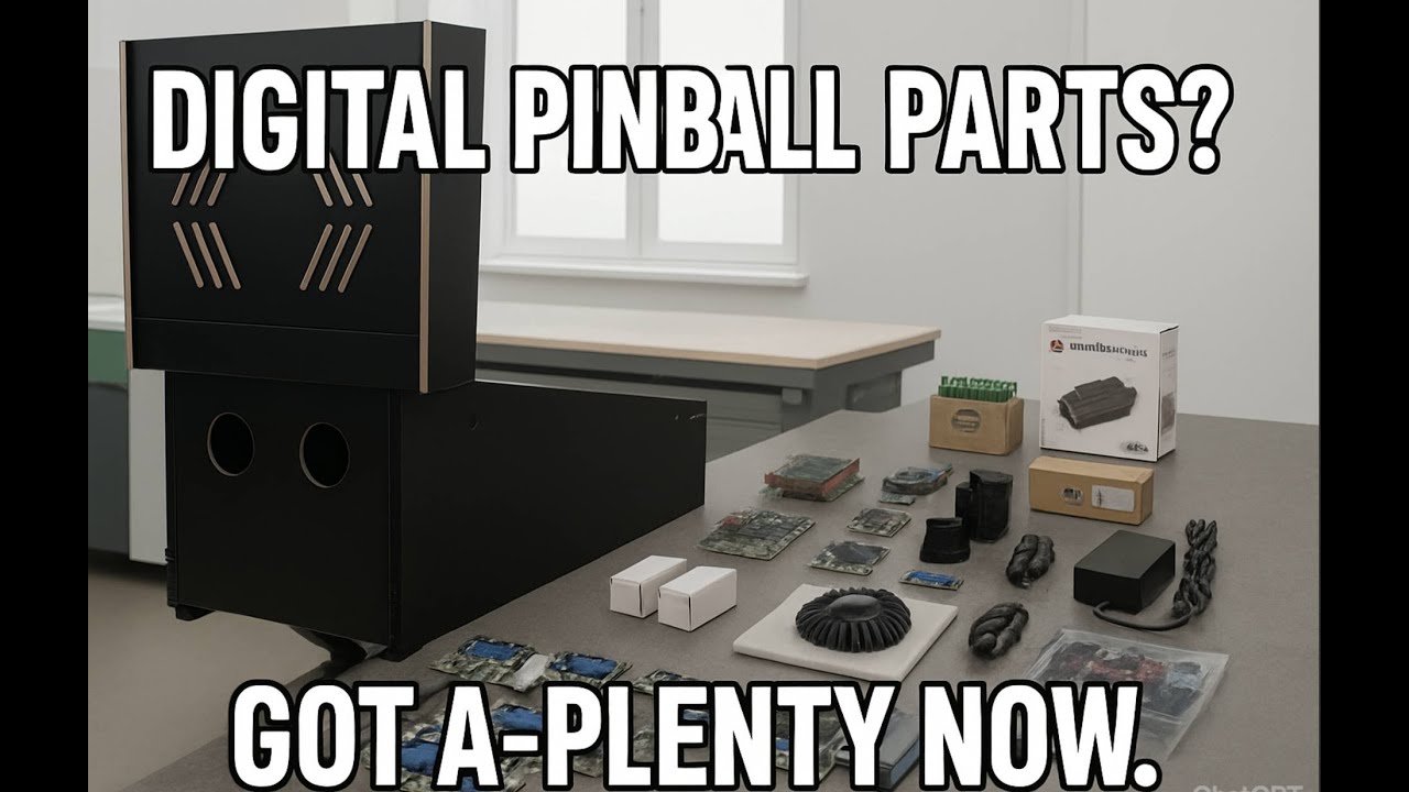 Digital pinball build: the parts package from Cleveland Software Design