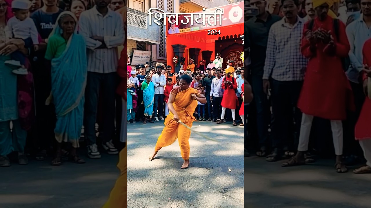 Chhatrapati Shivaji Maharaj Jayanti 2024 #youtubeshorts #shorts #marathivlog