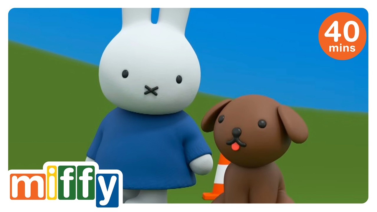 Miffy is dog training! | Miffy | Cartoons for kids