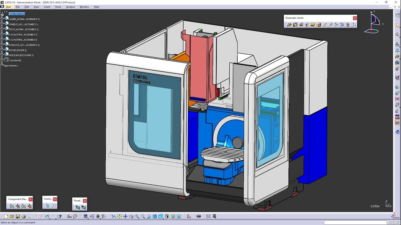 CATIA V5-6R2016 - NC MACHINE TOOL BUILDER