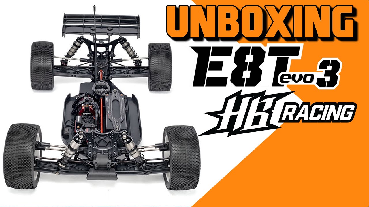 HB RACING E8T EVO3 EP Truggy (unboxing)