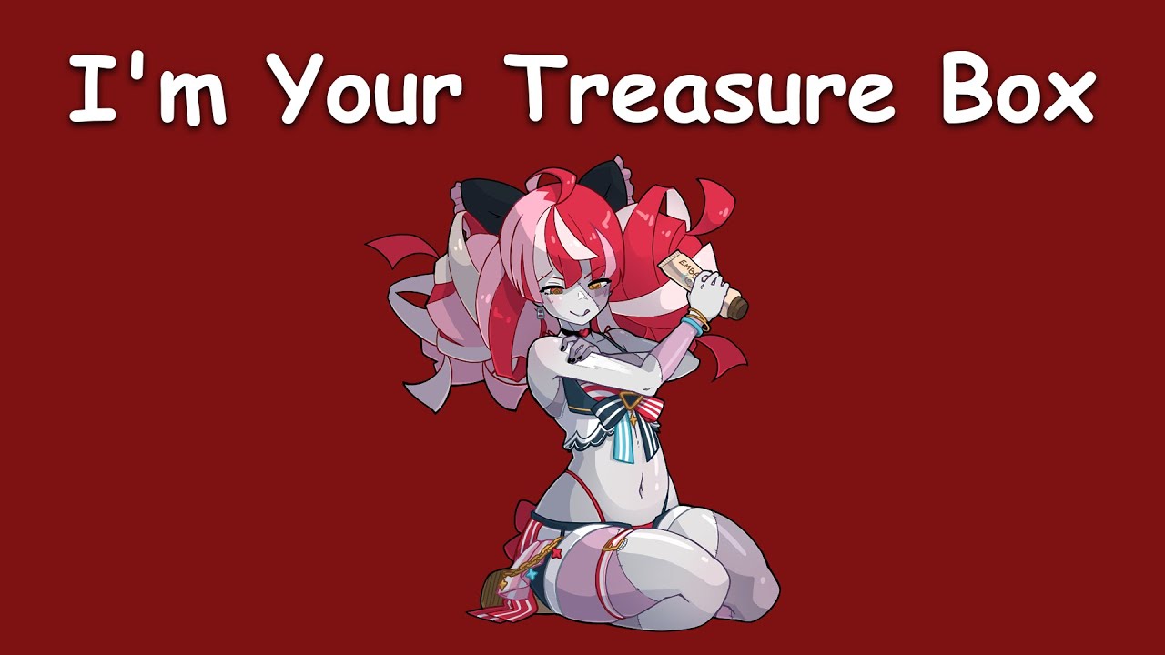 〖Kureiji Ollie〗Houshou Marine - I'm Your Treasure Box (with Lyrics)