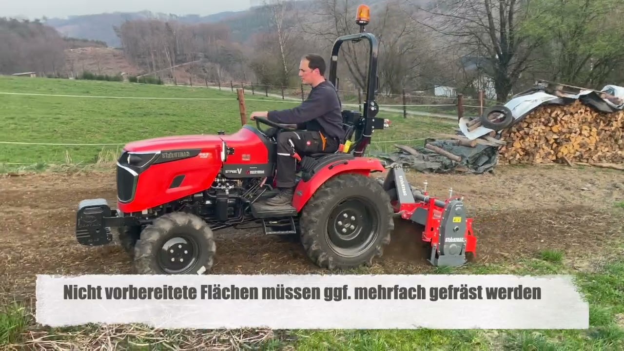 Bodenfräse Startrac 263 Farmers Stuff Bodenbearbeitung Bodenaufbereitung
