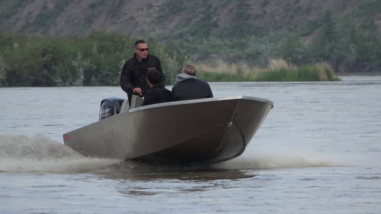New welded aluminum boat brand made in Canada.