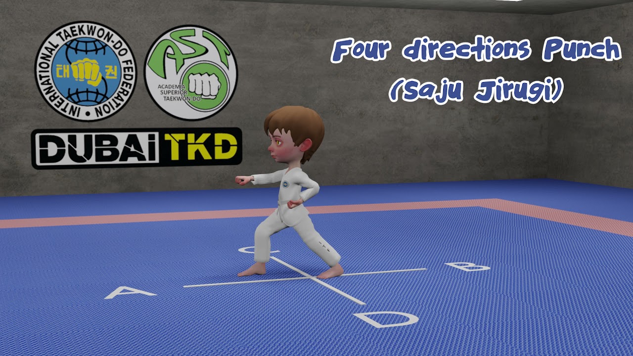 Four directions Punch for Kids
