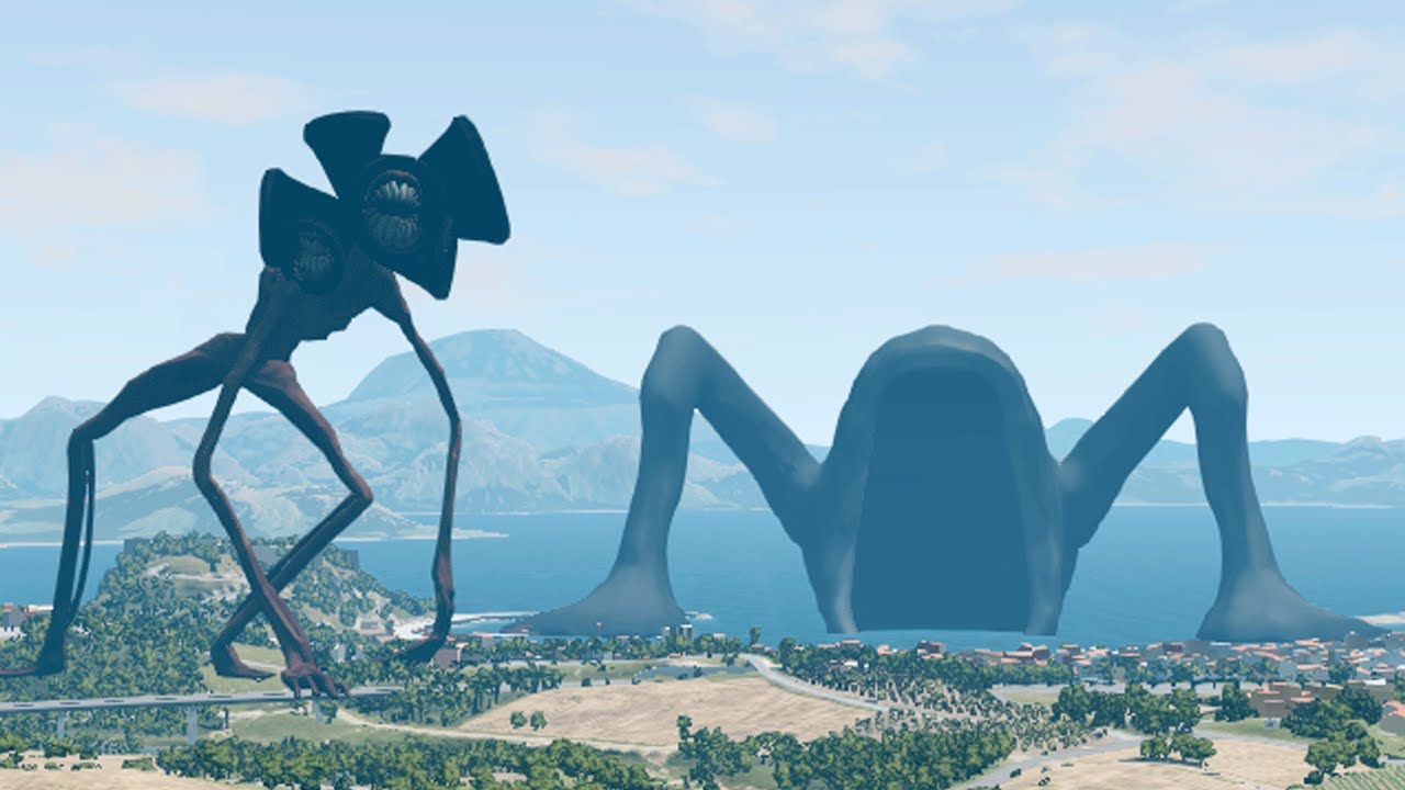SEA EATER AND DARK SIREN HEAD ATACKED MY VILLAGE