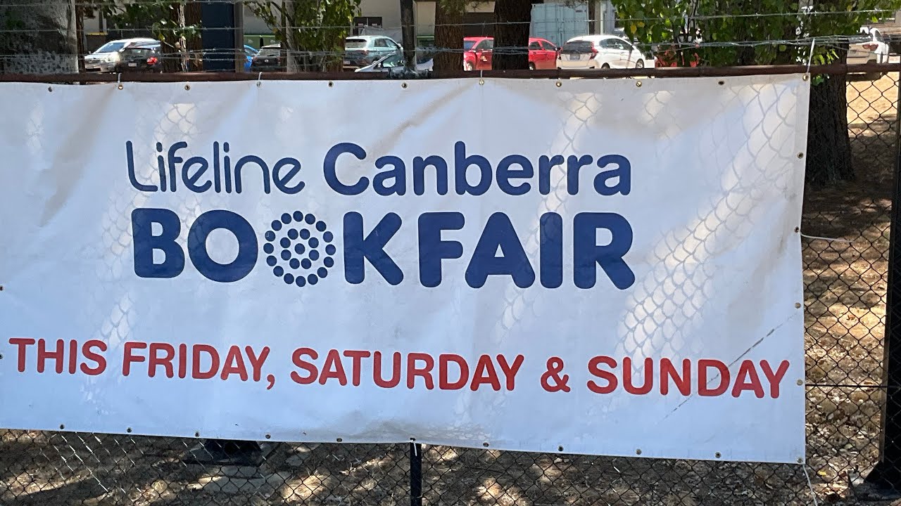 Lifeline Bookfair EPIC Budawang Canberra 07 February 2026