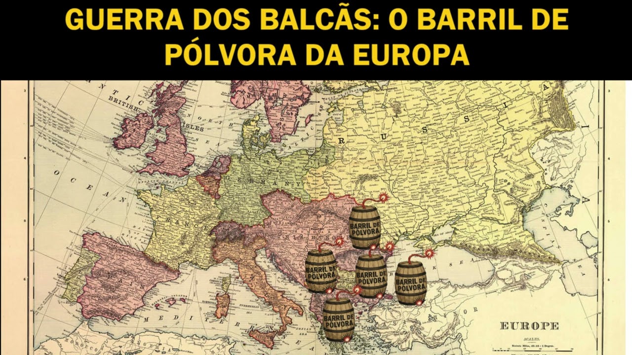 Guerra dos Balcãs: O Barril de Pólvora da Europa
