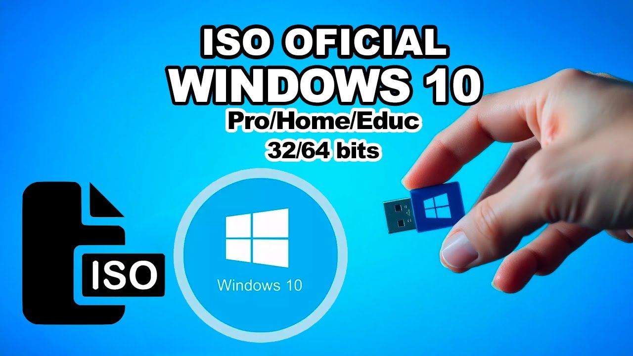 Descargar Windows 10 Pro ISO en Español 32 y 64 bits ¡Super Fácil!