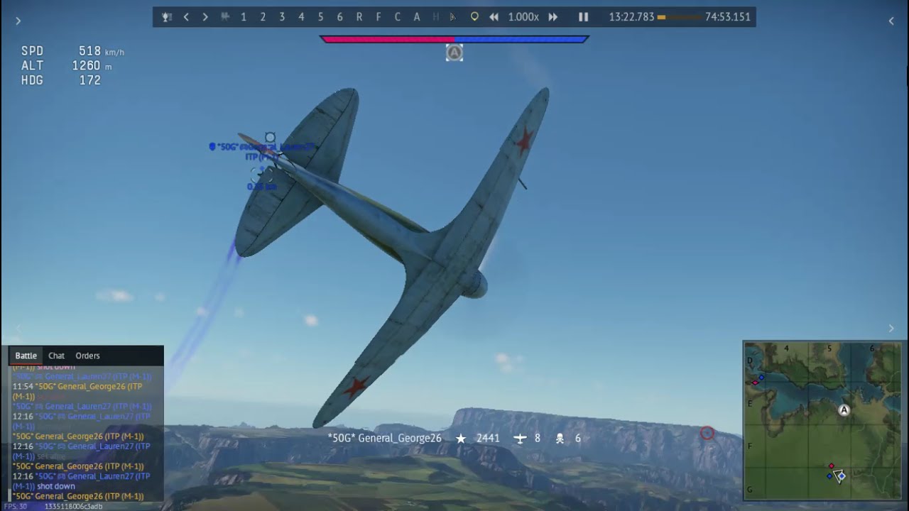 The 2nd Battle Pass Aircraft (ITP M-1)