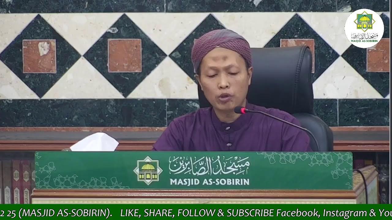 KULIAH MAGHRIB - UST KHUZAIMI MASLORI - HURU HARA HARI KIAMAT - 20 JAN 2026