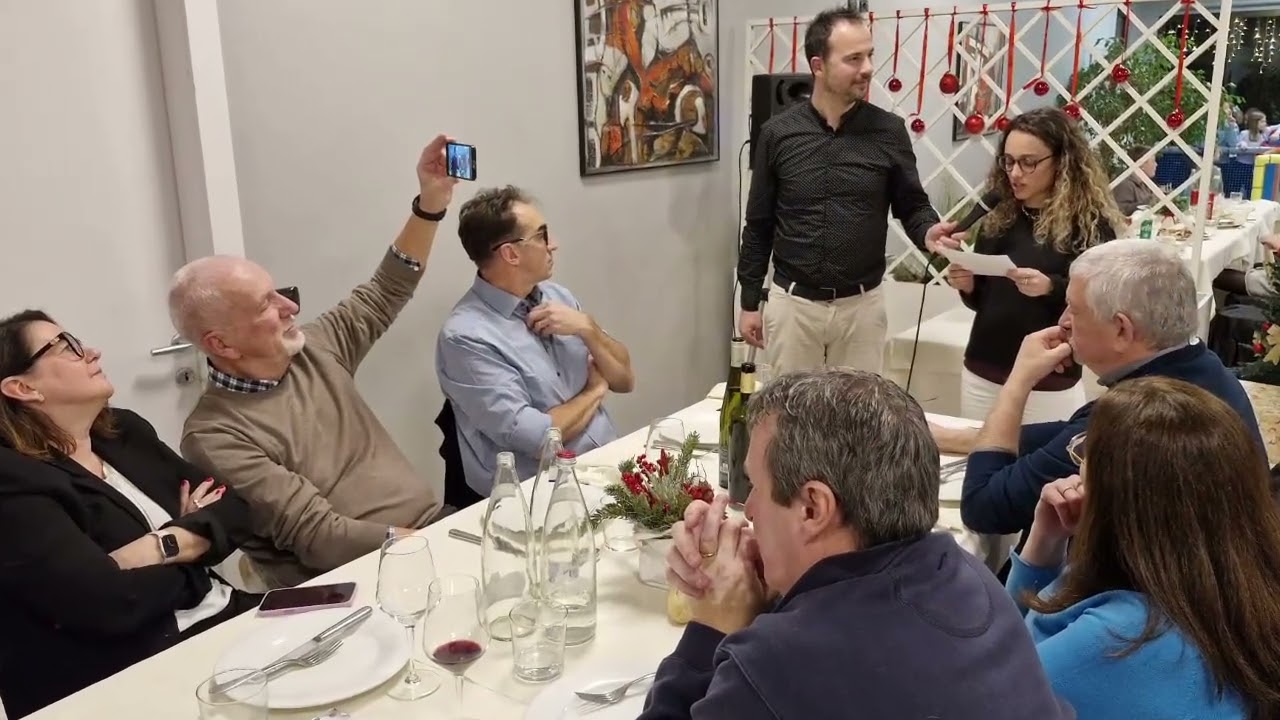 L'incontro e lo scambio di auguri dei volontari