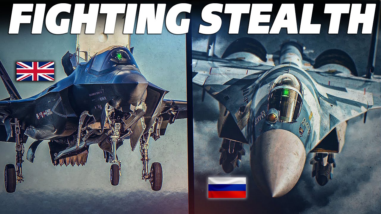 Борьба со скрытностью | Британский F-35B Lightning против Су-27 Flanker | Цифровой боевой симулят...
