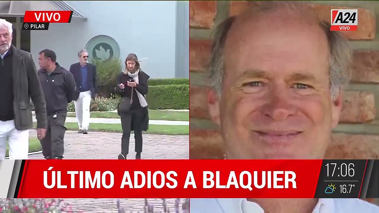 🔴 El &uacute;ltimo adi&oacute;s a Andr&eacute;s Blaquier