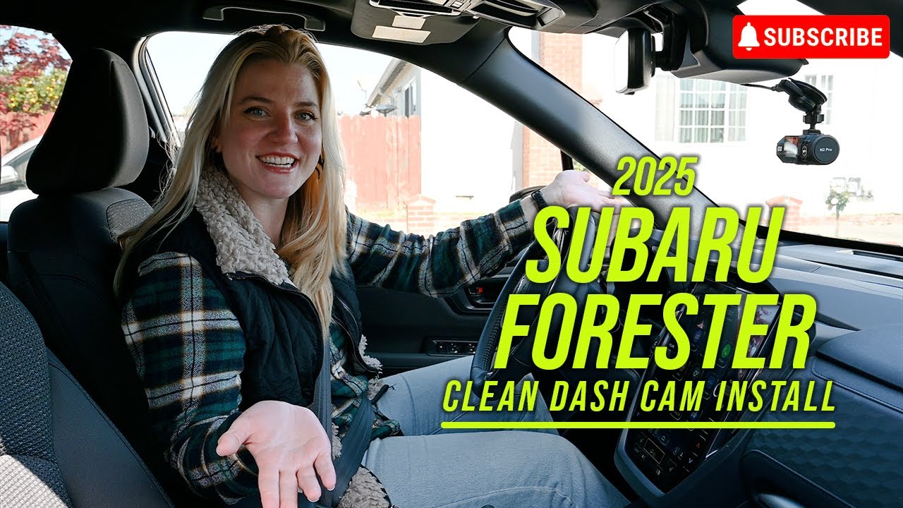 Dash Cam Installation | 2025 Subaru Forester