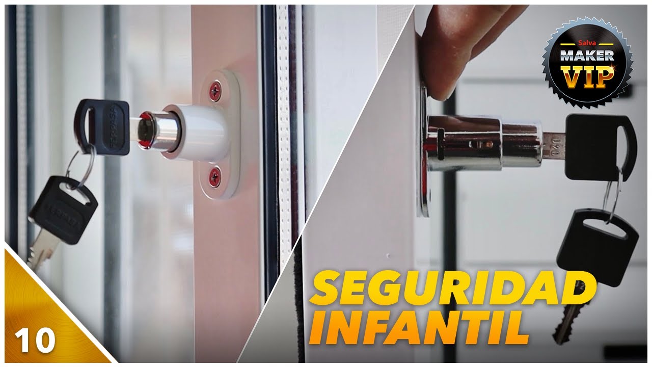 Cierre de SEGURIDAD para VENTANAS correderas.