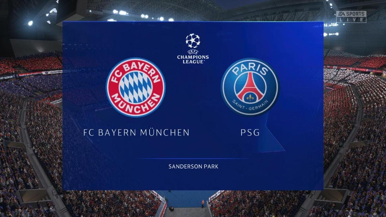 FIFA 22(PS5 4k)Бавария-ПСЖ финал ЛЧ