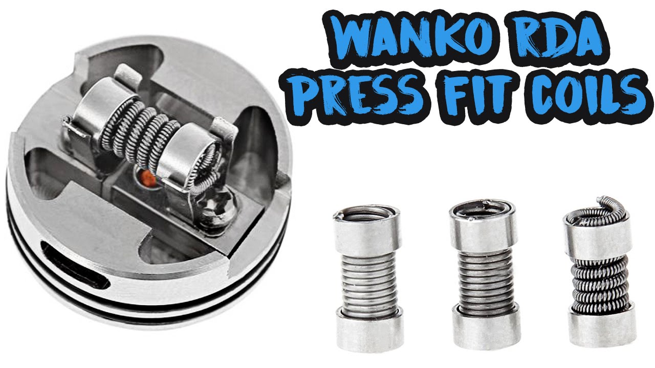 Wanko RDA First Look! Press Fit Coils!