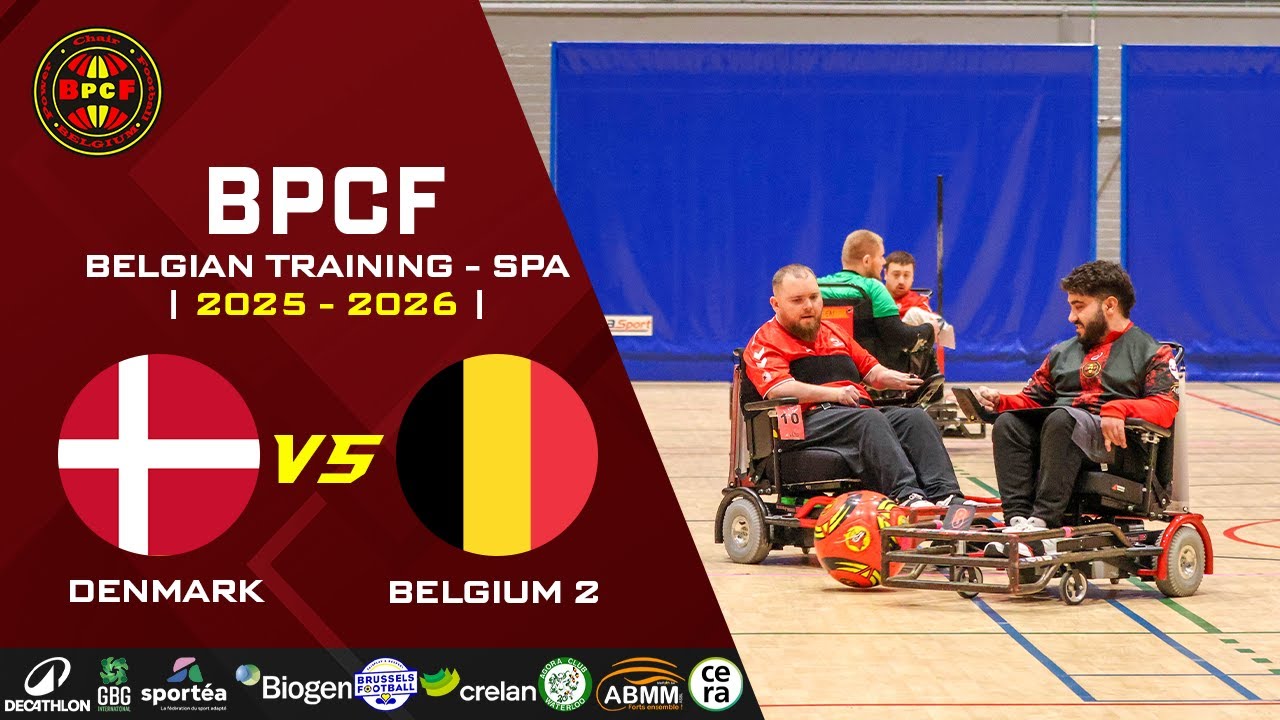 BELGIAN TRAINING - SPA | 2025 - 2026 | DENMARK vs BELGIUM 2 | MATCH Retour