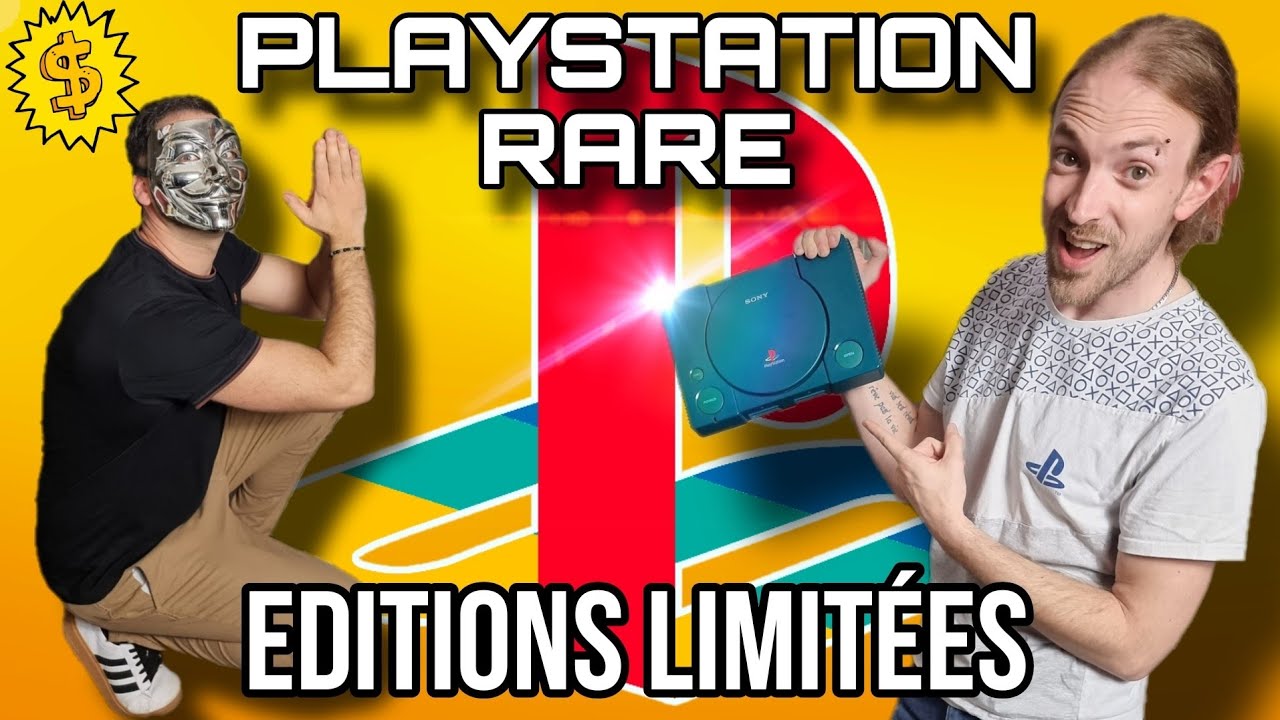 DÉCOUVRONS DES CONSOLES PS1 RARES EN ÉDITIONS LIMITÉES ! 🎮😛❤️‍🔥