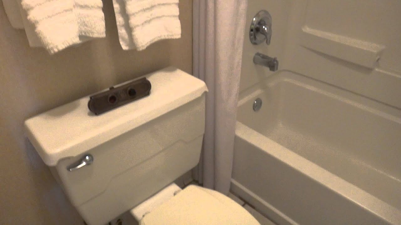 Bathroom Tour: Kohler Toilet Days Inn