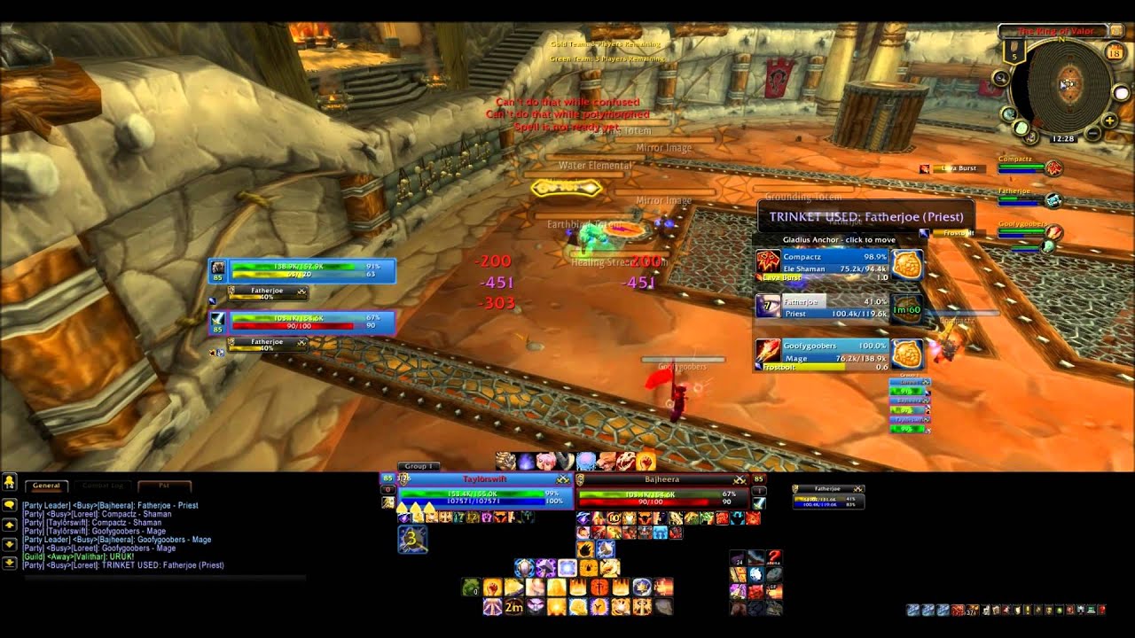 3v3 Kitty Cleave VS Disc/Mage/Ele 2400+