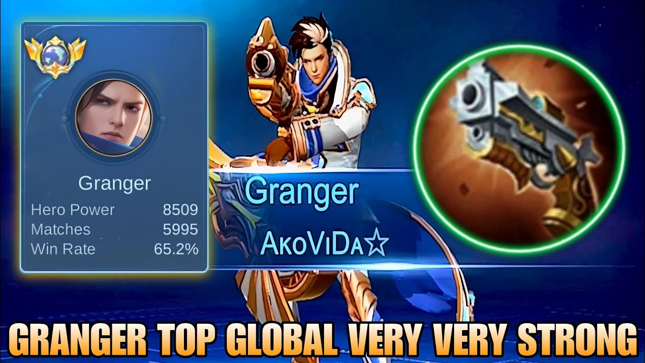 GRANGER INSANE DAMAGE!! (VERY VERY STRONG) UNLIMITED TRUE STRIKE 🔥 | AkoBida