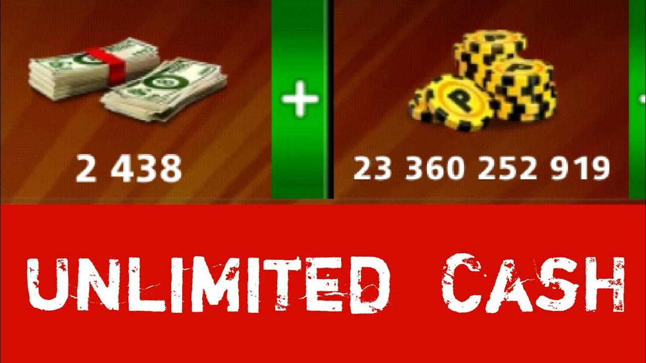 8BALLPOOL - UNLIMITED CASH TRICK |  FREE CASH | BY LeGend DaNish