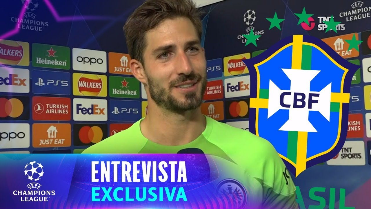 GOLEIRO ALEMÃO DO FRANKFURT DEITA NO PORTUGUÊS EM ENTREVISTA E FALA DO BRASIL NA COPA! | EXCLUSIVA