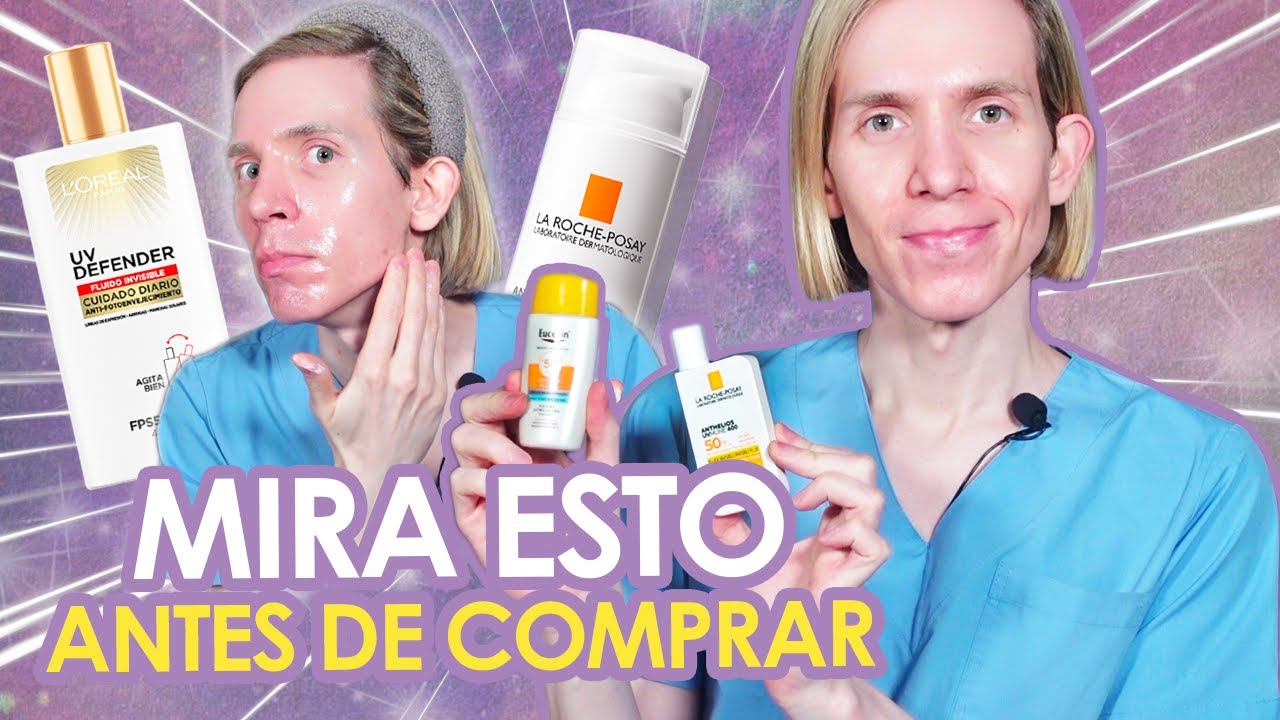 GUIA PRACTICA de PROTECTORES SOLARES: Pruebo MUCHOS para que SEPAS CUAL COMPRAR - Simon Scarano