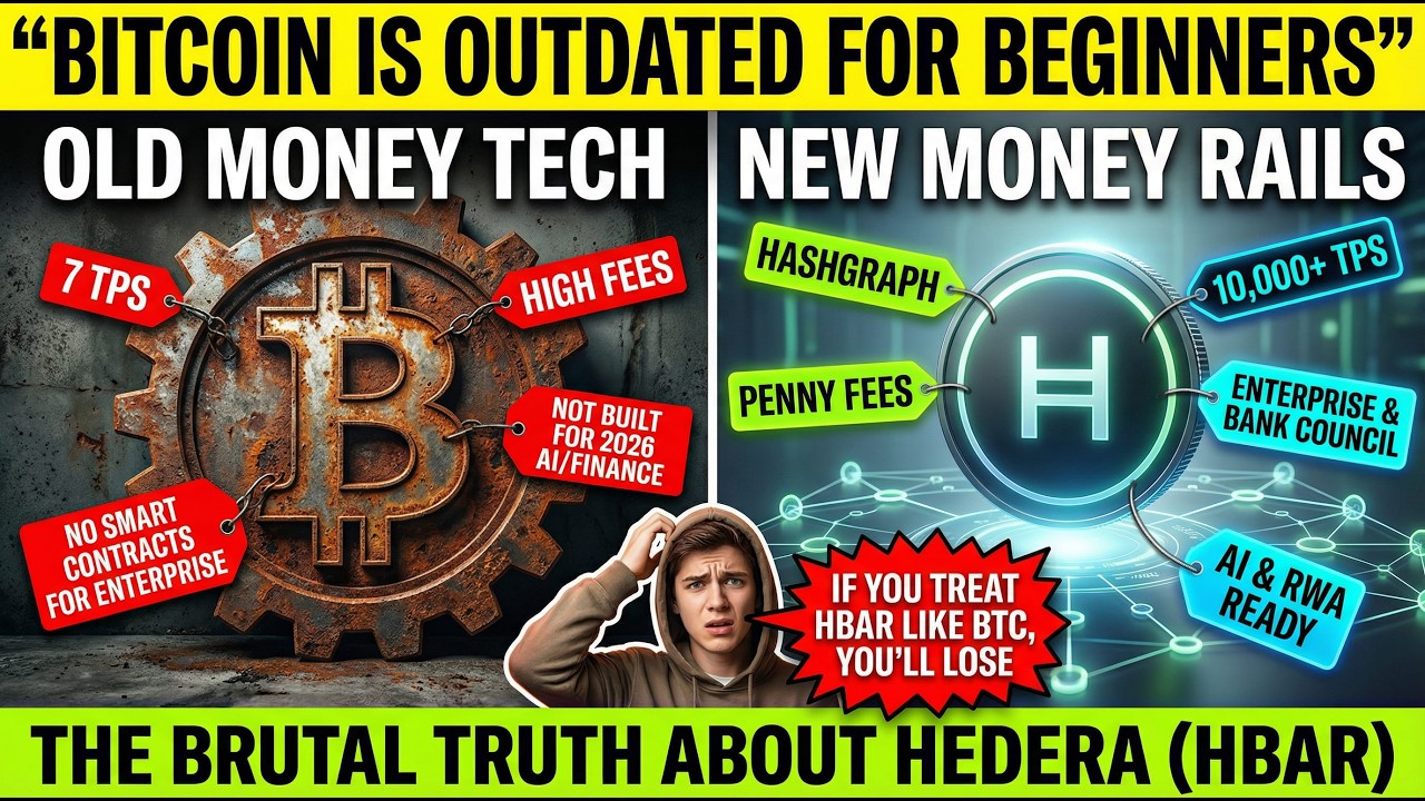 Биткойн устарел: Жестокая правда о Hedera (HBAR) для начинающих