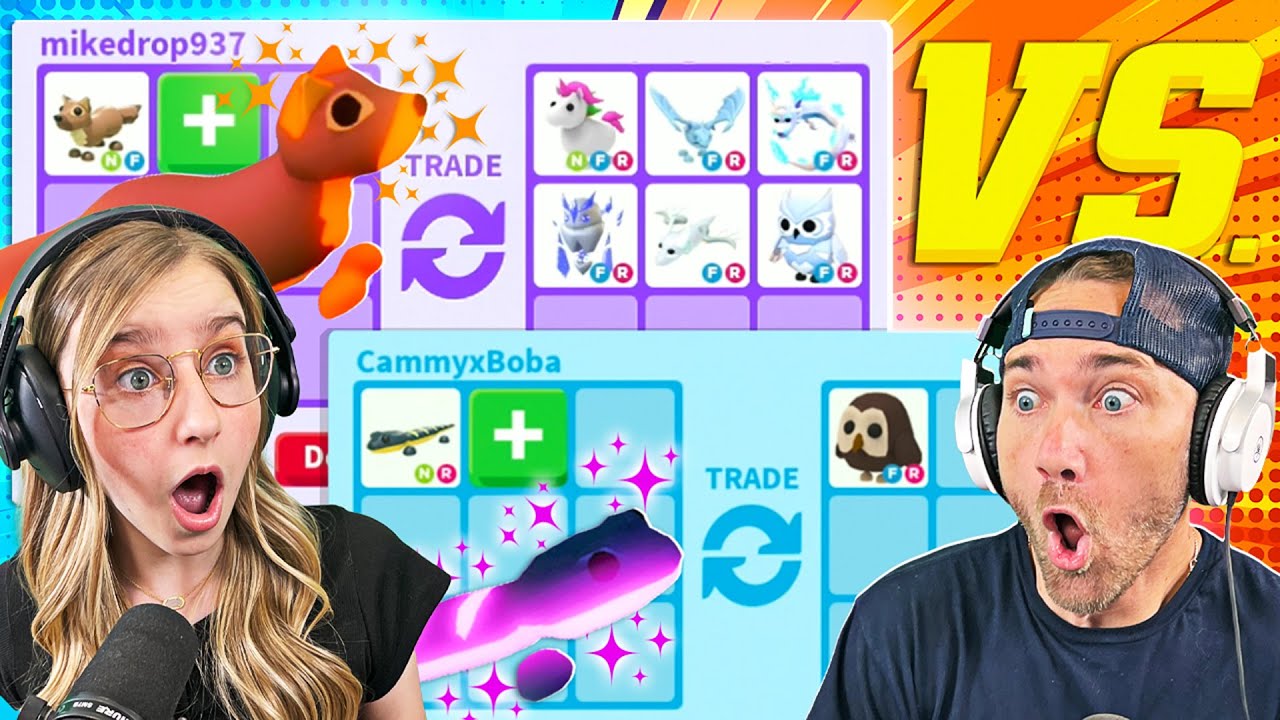 Which Pet is Worth More?! We Trade A NEON Pine Marten & Neon Salamander in Roblox Adopt Me!
