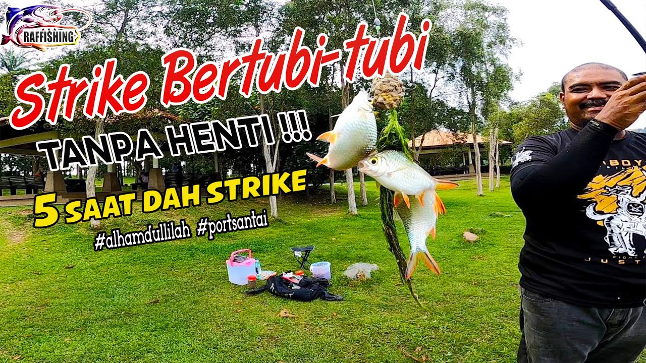 Memancing ikan Lampam di Wetland Putrajaya episod 2