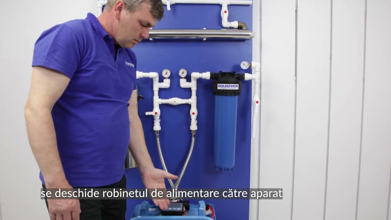Cum se instalează dedurizatorul A800 de la AQUAPHOR