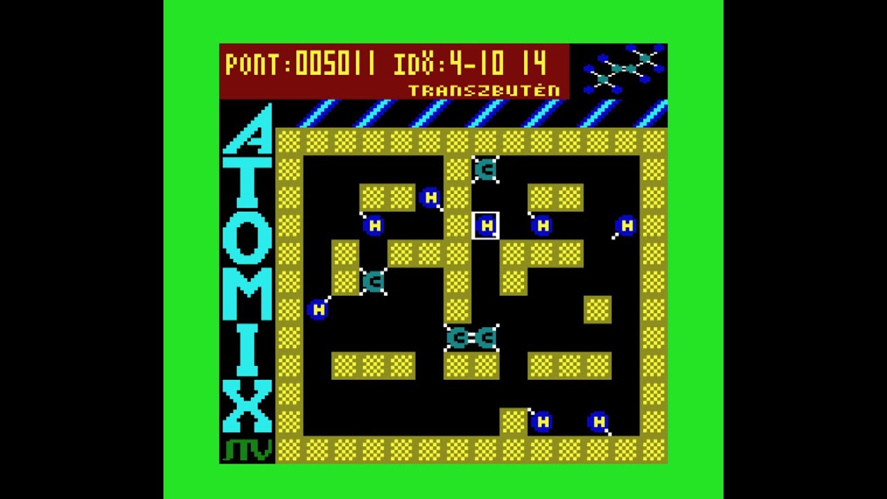 Atomix [Videoton TV-Computer Longplay] (1991) STV
