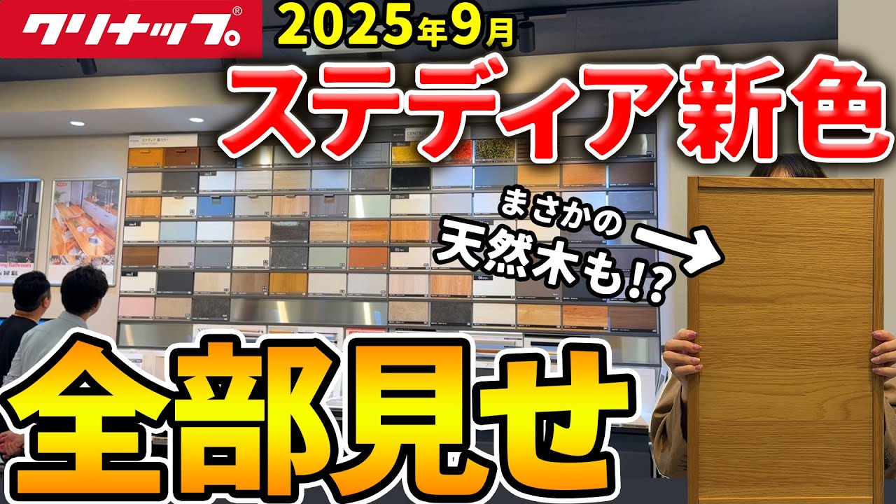 【2025年9月新発売】ステディアの新色カラー/質感をすべて見せます！【ショールーム最速レポ】
