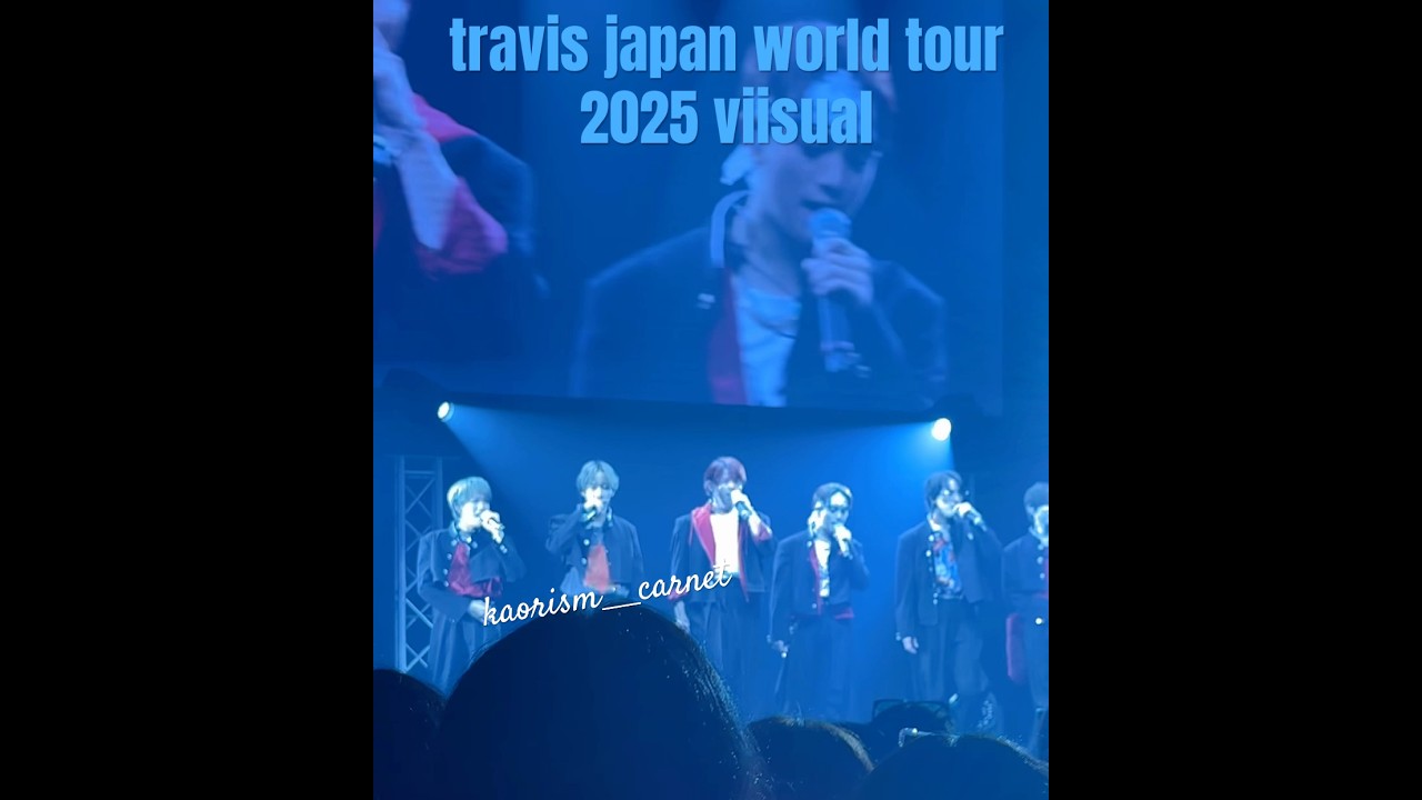 【travis japan world tour 2025 viisual】#travisjapan #トラジャ