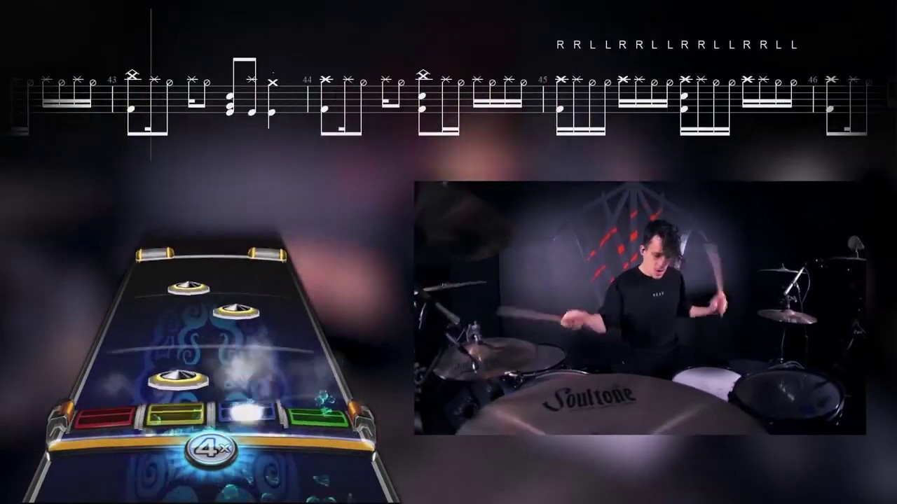 The Thrill (Matt McGuire Drum Cover) by Nero & Porter Robinson - Custom Drum Chart + Tab