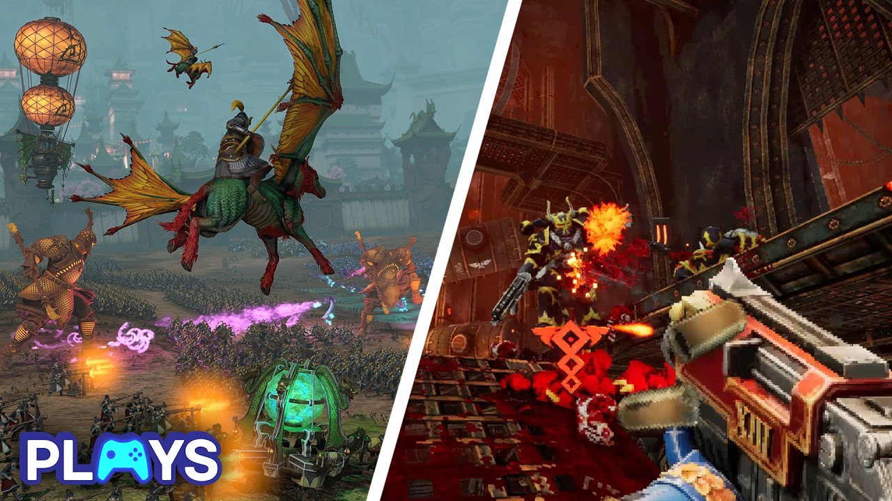 The 10 BEST Warhammer 40k Games