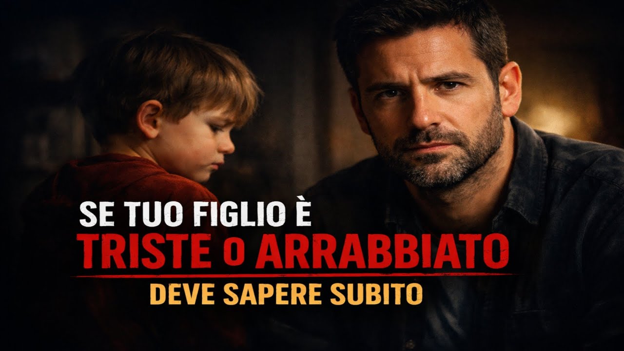 Divorzio: Se tuo figlio è TRISTE o ARRABBIATO, deve sapere SUBITO questa cosa