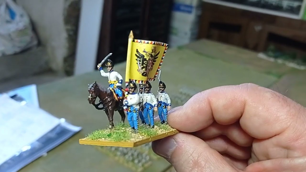 The 1809 Austrian army for AOE/ V&F rules and in 20mm size.