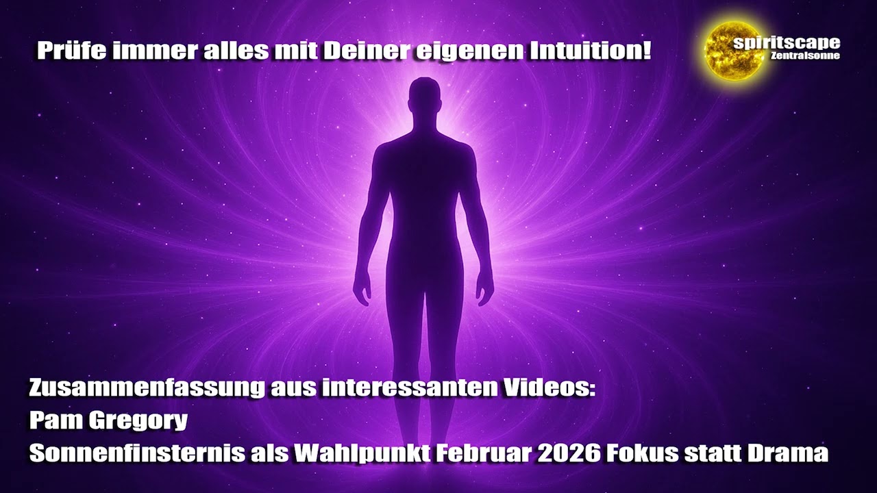 Pam Gregory – Sonnenfinsternis als Wahlpunkt Februar 2026 Fokus statt Drama – Zusammenfassung