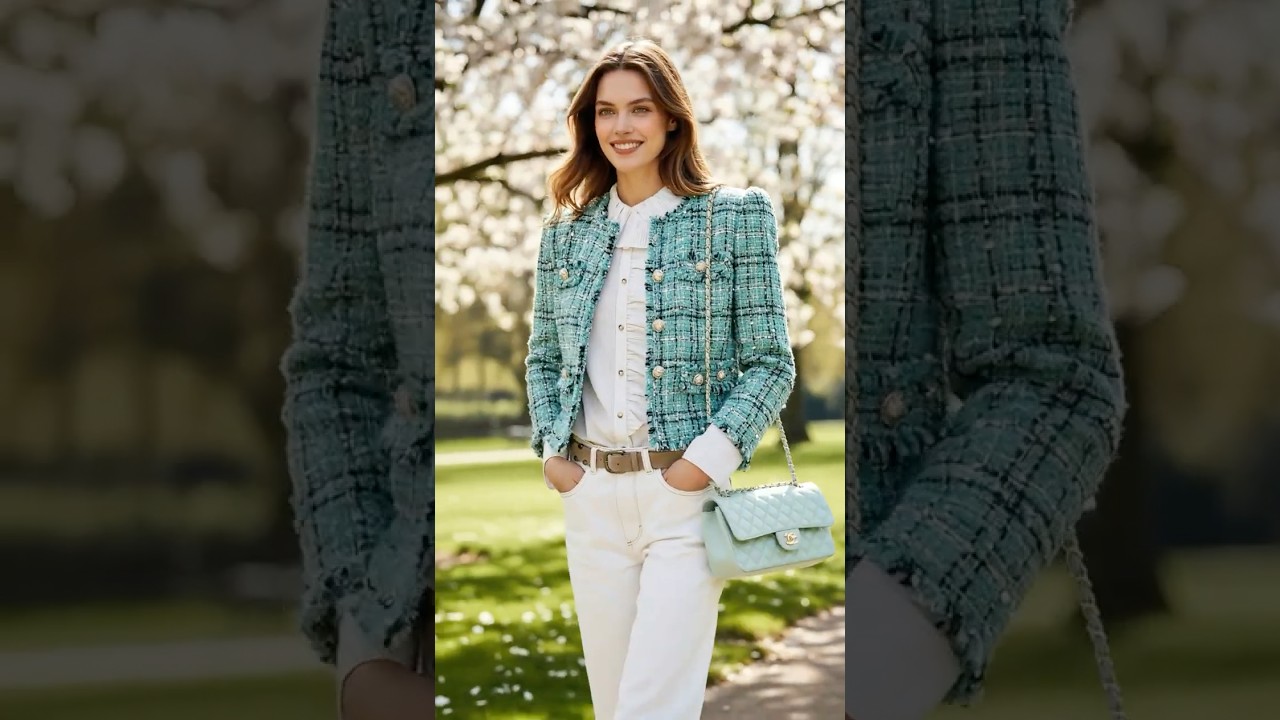 2026 봄 트위드 스트릿 패션 가이드 Tweed Jacket Lookbook 2026 | Effortless Street Style & Sophisticated Outfits