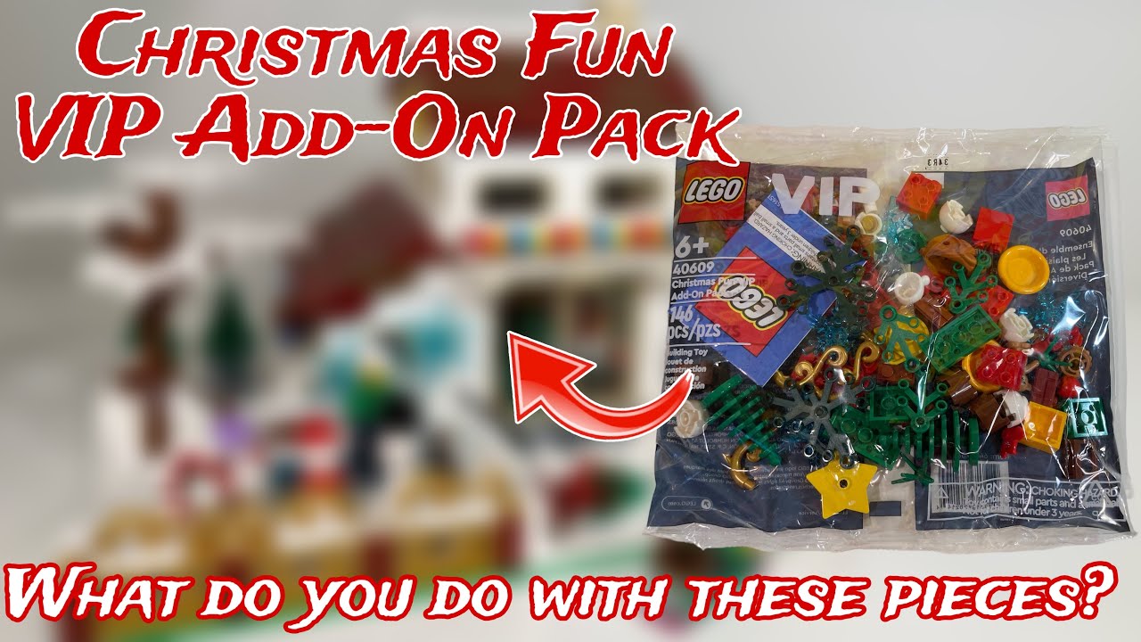 LEGO Christmas Fun VIP Add-On Pack 40609